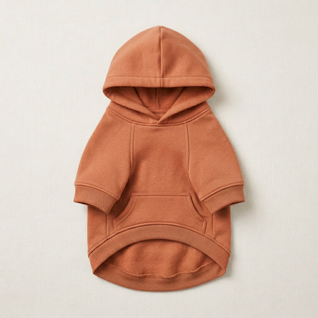 KIVZARONA™ Studio Essential Pet Hoodie | Minimalist Dog Puppy Sweatshirt