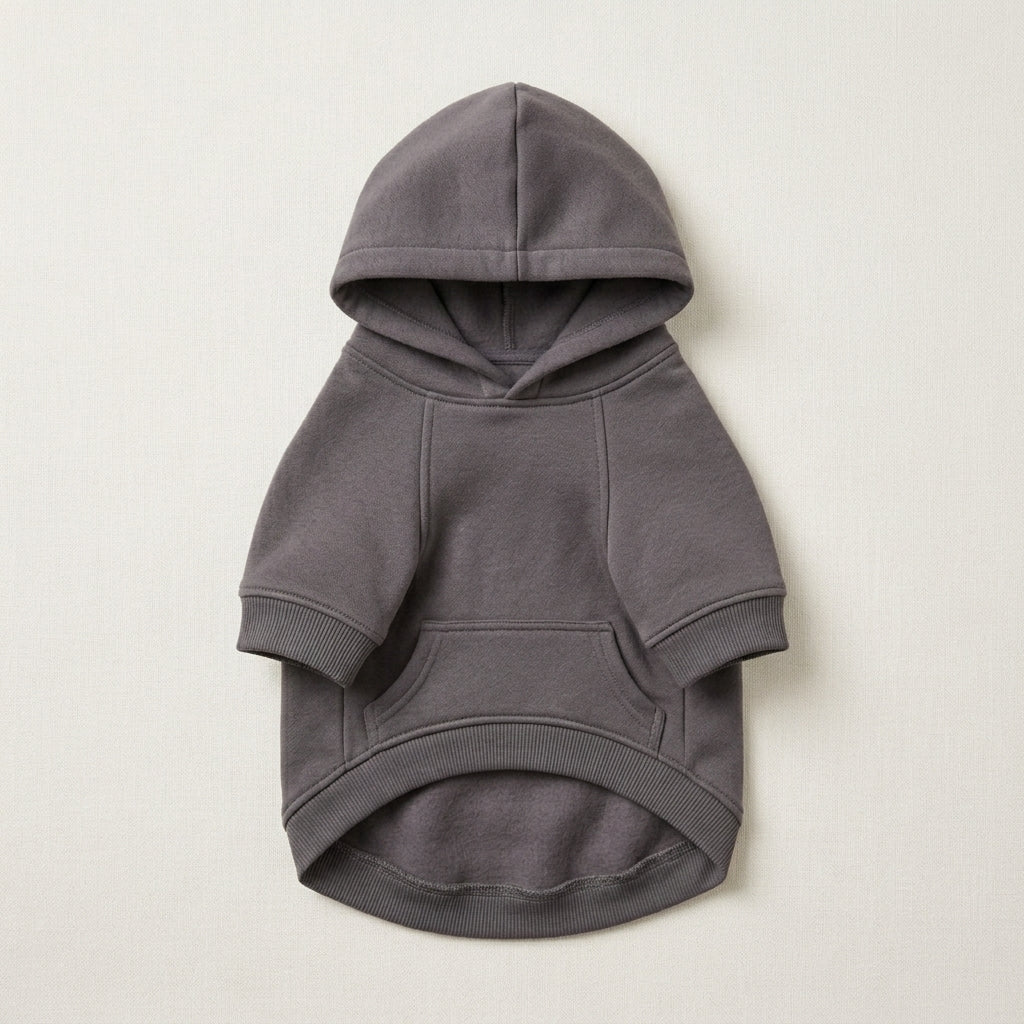 KIVZARONA™ Studio Essential Pet Hoodie | Minimalist Dog Puppy Sweatshirt