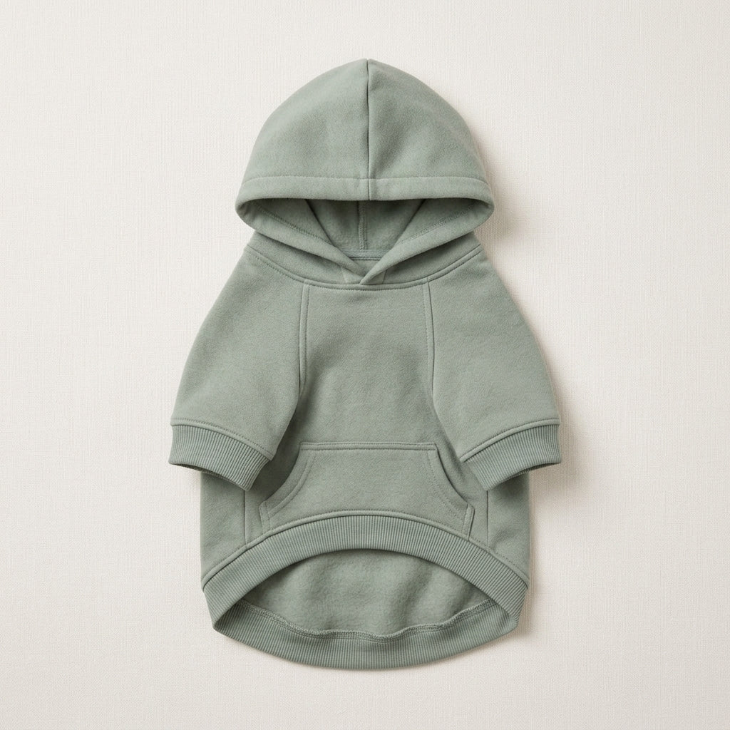 KIVZARONA™ Studio Essential Pet Hoodie | Minimalist Dog Puppy Sweatshirt
