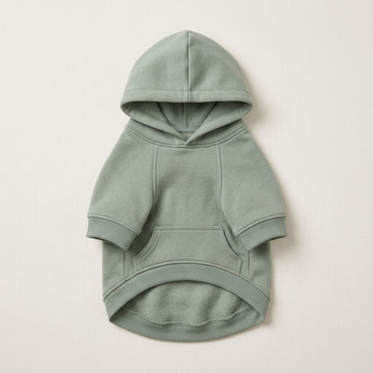 KIVZARONA™ Studio Essential Pet Hoodie | Minimalist Dog Puppy Sweatshirt